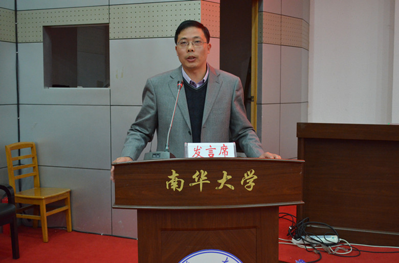 伟德国际victor1946学生工作部副部长邹海贵发表重要讲话